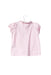 A Pink Short Sleeve Tops from Jacadi in size 6-12M for girl. (Back View)