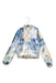 A Blue Lightweight Jackets from Diesel in size 10Y for girl. (Front View)