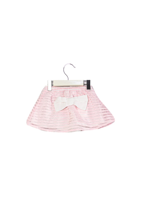 A Pink Short Skirts from Seed in size 6-12M for girl. (Back View)