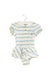 A White Short Sleeve Dresses from Nicholas & Bears in size 3-6M for girl. (Front View)