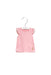 A Pink Sleeveless Tops from Juicy Couture in size 6-12M for girl. (Front View)
