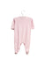 A Pink Long Sleeve Jumpsuits from Petit Bateau in size 0-3M for girl. (Back View)