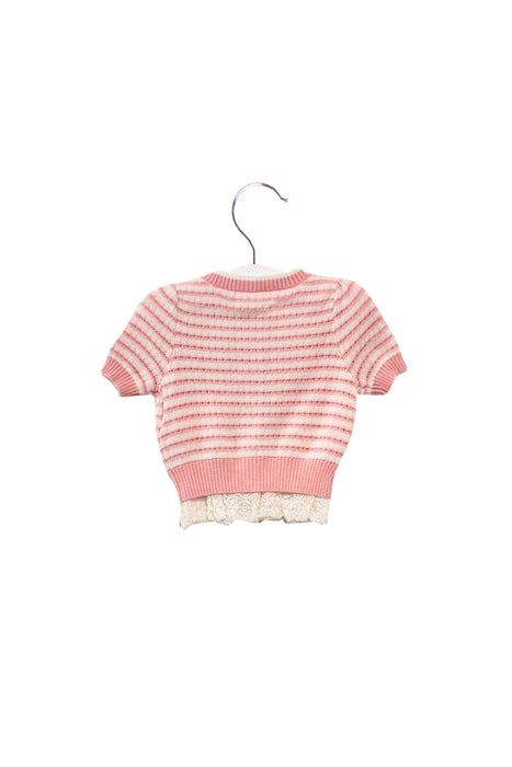 A Pink Cardigans from Nicholas & Bears in size 6-12M for girl. (Back View)