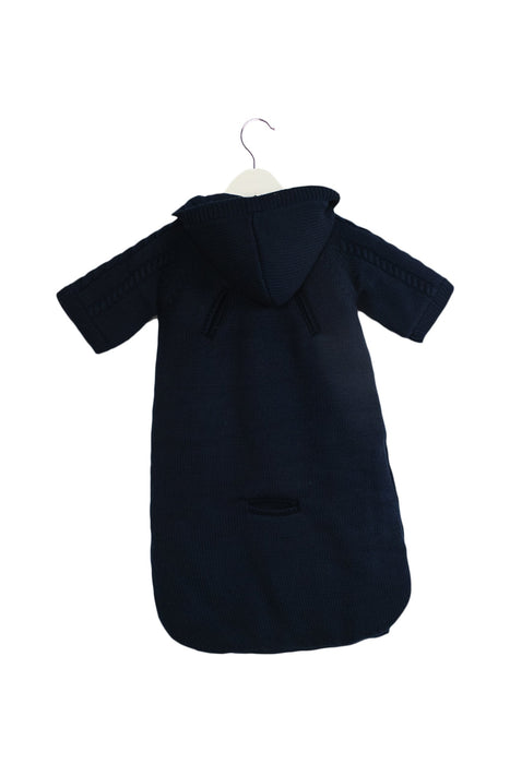A Navy Sleepsacs from Jacadi in size O/S for neutral. (Front View)