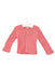 A Pink Cardigans from Petit Bateau in size 6-12M for girl. (Back View)