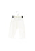 A White Casual Pants from Petit Bateau in size 6-12M for girl. (Back View)