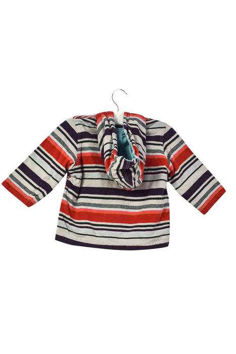 A Grey Lightweight Jackets from Catimini in size 0-3M for boy. (Back View)