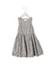 A Grey Sleeveless Dresses from Polo Ralph Lauren in size 4T for girl. (Back View)