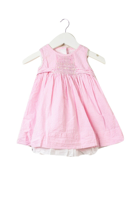A Pink Dress Sets from Ralph Lauren in size 3-6M for girl. (Back View)