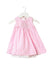 A Pink Dress Sets from Ralph Lauren in size 3-6M for girl. (Back View)