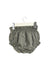 A Grey Bloomers from Bonnet à Pompon in size 3-6M for girl. (Back View)