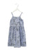 A Blue Sleeveless Dresses from jnby by JNBY in size 8Y for girl. (Front View)