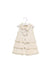 A White Sleeveless Dresses from Chickeeduck in size 12-18M for girl. (Back View)