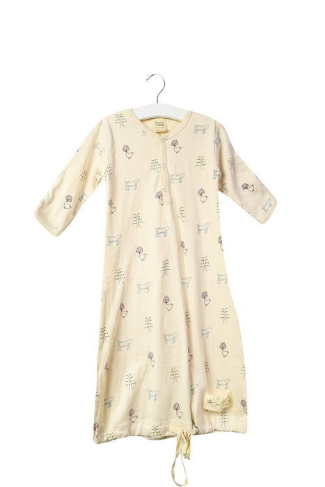 A Beige Sleepsacs from Nature Baby in size 3-6M for girl. (Back View)