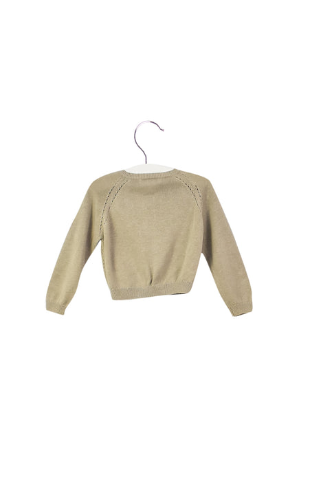 A Grey Cardigans from Marie Chantal in size 12-18M for girl. (Back View)