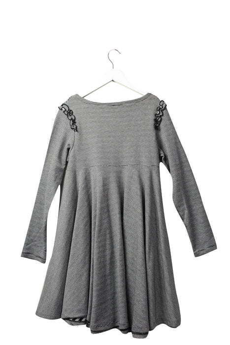 A Black Sweater Dresses from Petit Bateau in size 10Y for girl. (Back View)