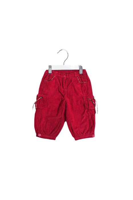 A Pink Casual Pants from Jacadi in size 6-12M for girl. (Back View)