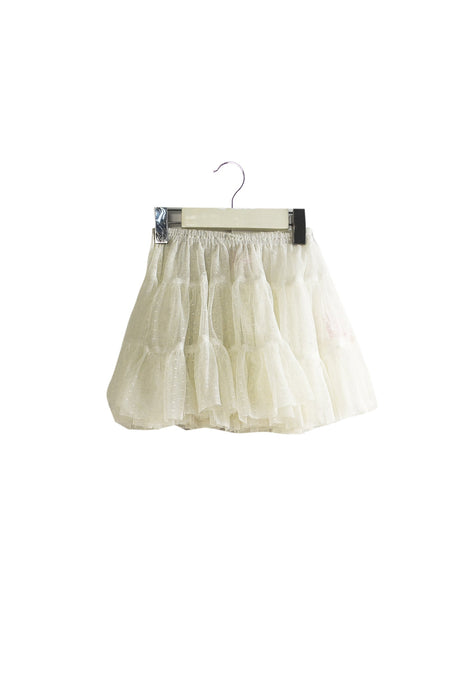 A White Sleeveless Dresses from Nicholas & Bears in size 2T for girl. (Back View)