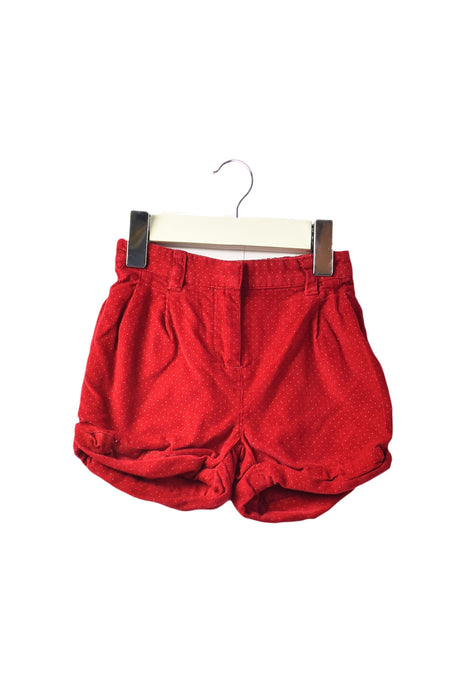 A Red Shorts from Jacadi in size 6-12M for girl. (Back View)
