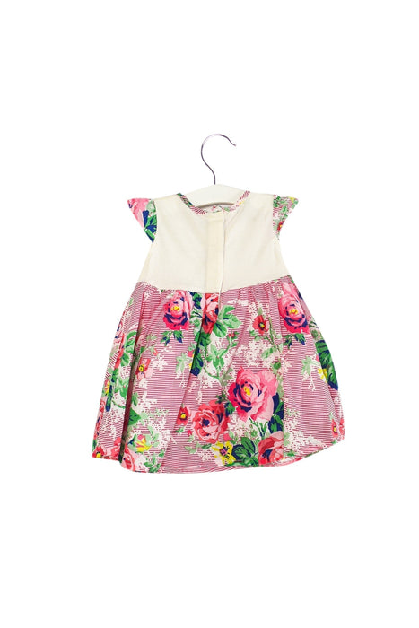 A Pink Dress Sets from Monsoon in size 6-12M for girl. (Back View)