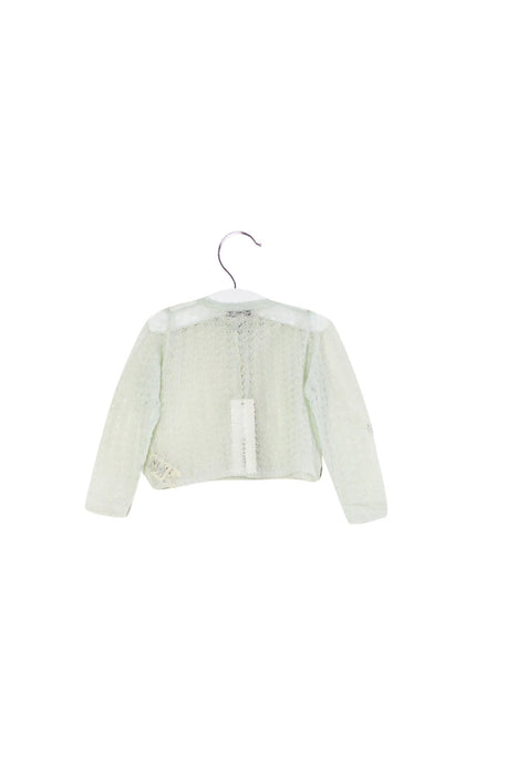 A Green Cardigans from Caramel in size 12-18M for girl. (Back View)