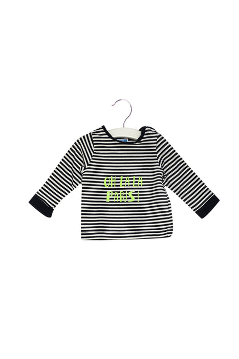 A Navy Crewneck Sweatshirts from Jacadi in size 6-12M for neutral. (Back View)