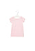 A Pink Short Sleeve Dresses from Petit Bateau in size 3-6M for girl. (Front View)