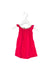 A Pink Sleeveless Dresses from Little Mercerie in size 6-12M for girl. (Back View)