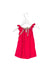 A Pink Sleeveless Dresses from Little Mercerie in size 6-12M for girl. (Front View)