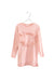 A Pink Crewneck Sweatshirts from Seed in size 8Y for girl. (Back View)