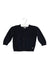 A Navy Cardigans from Petit Bateau in size 3-6M for girl. (Back View)