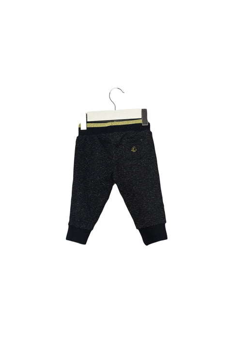 A Navy Sweatpants from Petit Bateau in size 3-6M for boy. (Front View)