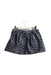 A Navy Short Skirts from Seed in size 4T for girl. (Front View)