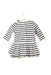 A Navy Sweater Dresses from Petit Bateau in size 6-12M for girl. (Back View)
