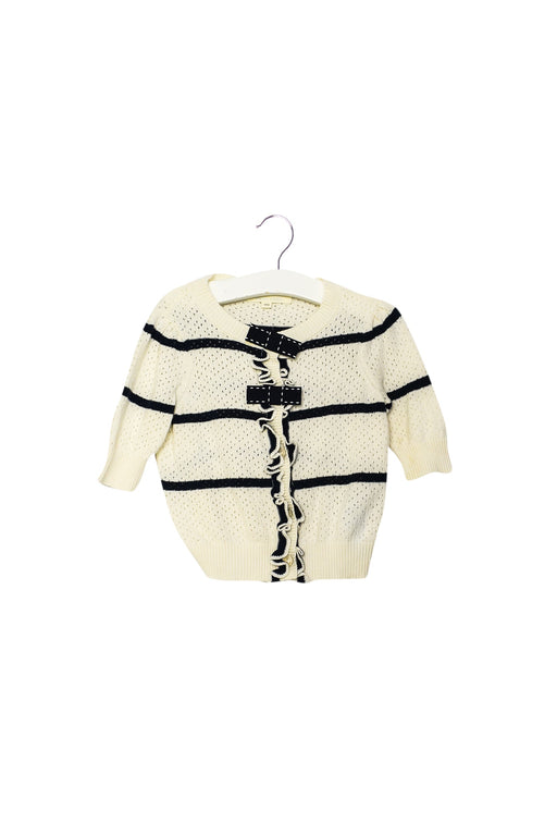A Beige Cardigans from Nicholas & Bears in size 12-18M for girl. (Front View)