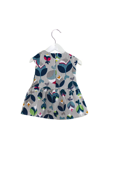 A Grey Short Sleeve Dresses from Catimini in size 12-18M for girl. (Back View)