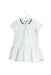 A Blue Short Sleeve Dresses from Petit Bateau in size 12-18M for girl. (Back View)