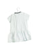 A Blue Short Sleeve Dresses from Petit Bateau in size 12-18M for girl. (Front View)