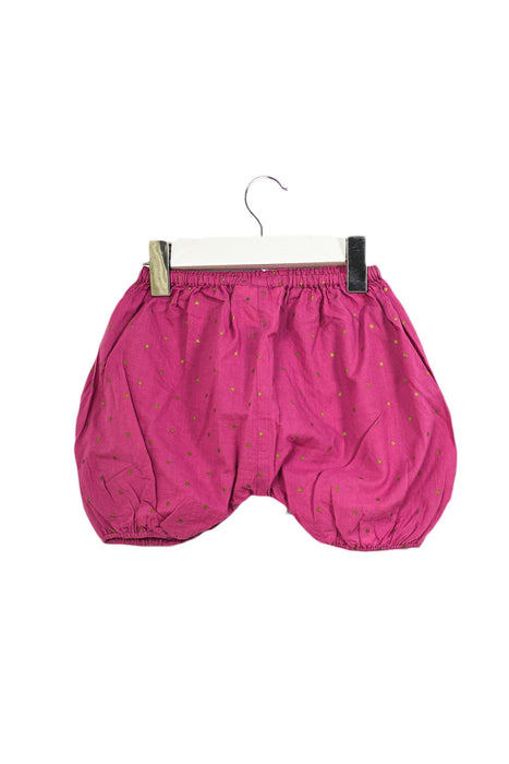 A Pink Shorts from Louis Louise in size 3-6M for girl. (Front View)