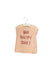 A Pink Short Sleeve T Shirts from Bonpoint in size 6-12M for girl. (Back View)