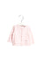 A Pink Cardigans from Seed in size 6-12M for girl. (Front View)