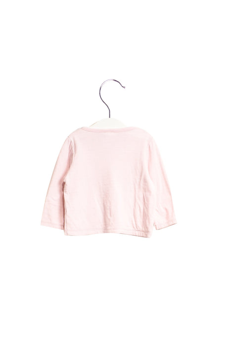 A Pink Cardigans from Seed in size 6-12M for girl. (Back View)
