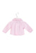 A Pink Cardigans from The Little White Company in size 3-6M for girl. (Back View)
