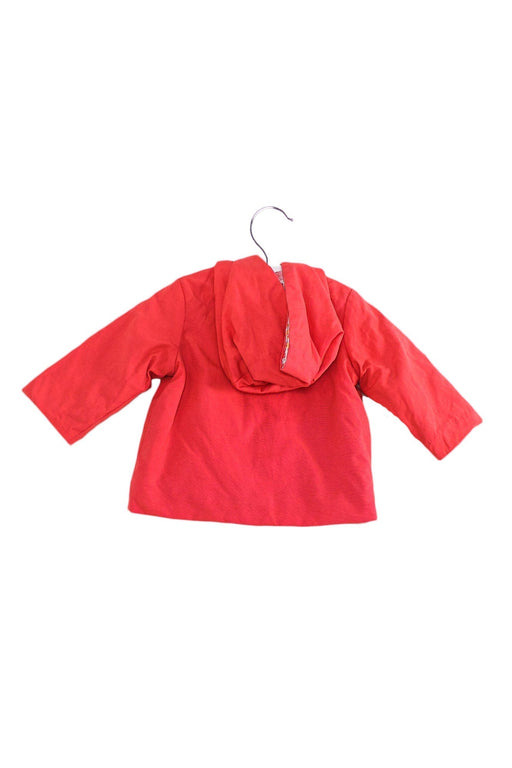 A Pink Lightweight Jackets from Jacadi in size 3-6M for girl. (Front View)