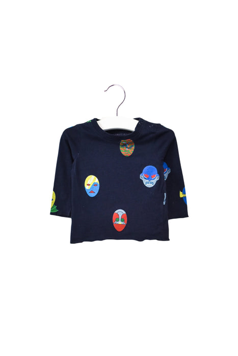 A Navy Long Sleeve Tops from Stella McCartney in size 3-6M for boy. (Back View)