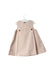 A Pink Sleeveless Dresses from Petit Bateau in size 6-12M for girl. (Front View)