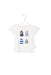A White Short Sleeve T Shirts from Il Gufo in size 0-3M for girl. (Back View)