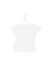 A White Short Sleeve T Shirts from Il Gufo in size 0-3M for girl. (Front View)