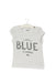 A White Short Sleeve T Shirts from IKKS in size 2T for girl. (Front View)