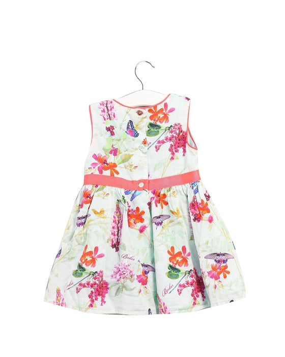 A Green Sleeveless Dresses from Baker by Ted Baker in size 6-12M for girl. (Back View)